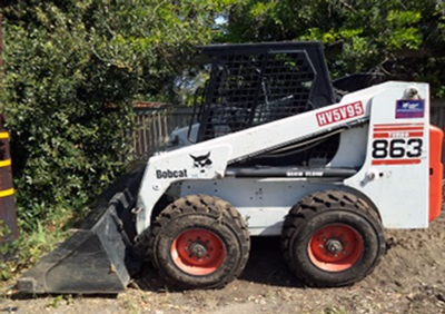 Dales Excavating Bobcat 863H Skid Steer